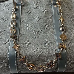 LOUIS VUITTON LV x Nigo Sailor Chain Belt-Bag Charm-Palladium and Gold Tone-S00
